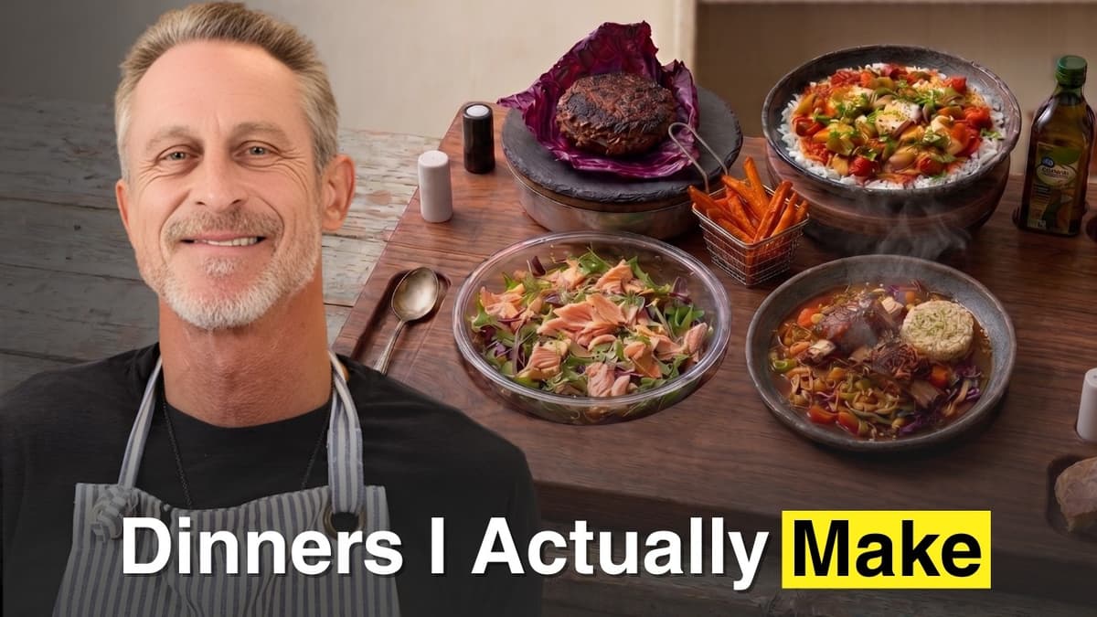 Cheap, Healthy & Delicious: 4 Easy Dinners Anyone Can Make | Dr. Mark Hyman