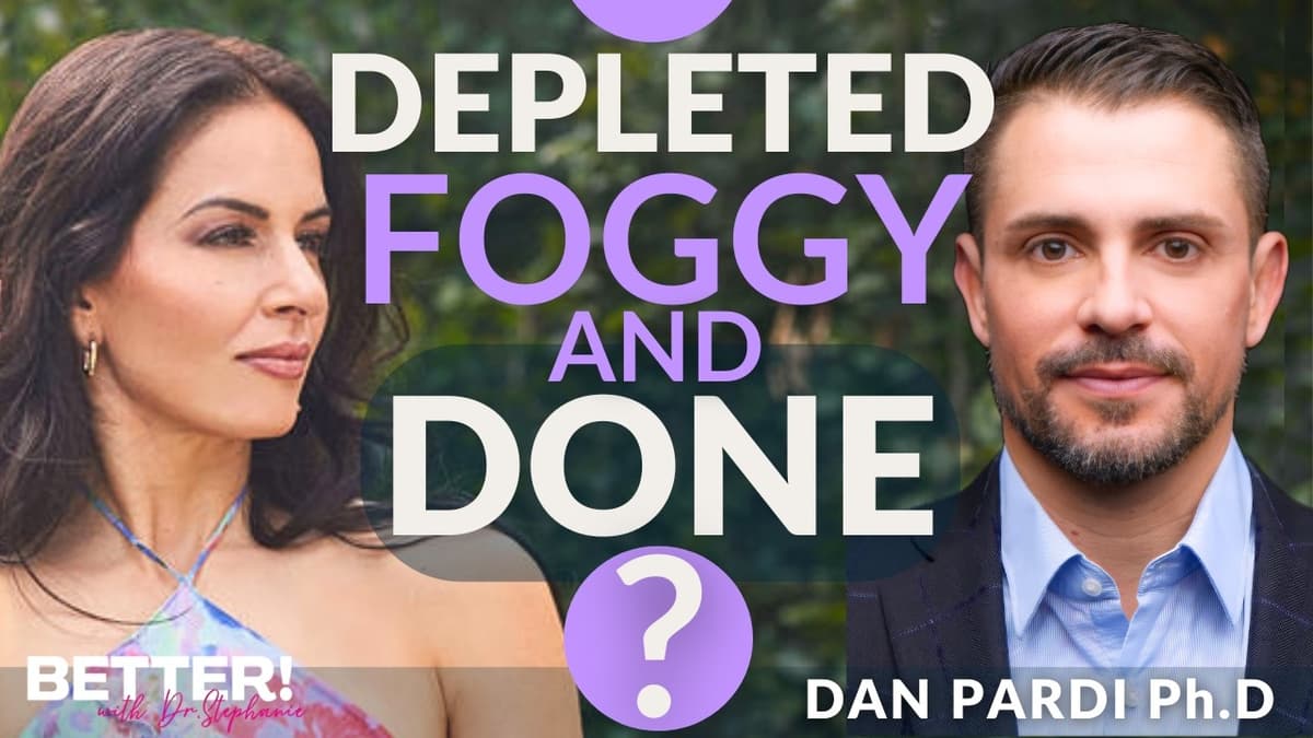 Depleted, Foggy & Done? How Creatine Buffers Energy, Sleep Loss & Midlife Stress with Dan Pardi, PhD