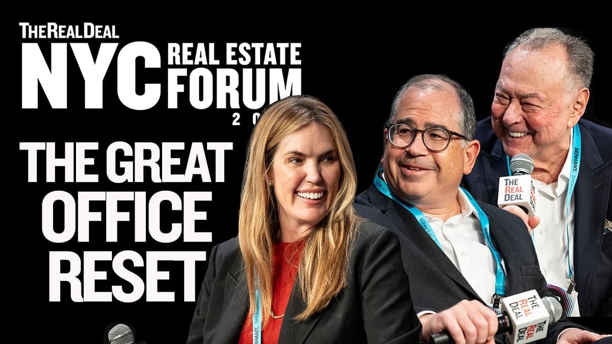 The Future of 350 Park and Going "All In" On the Office Market | The Real Deal's NYC Forum 2026