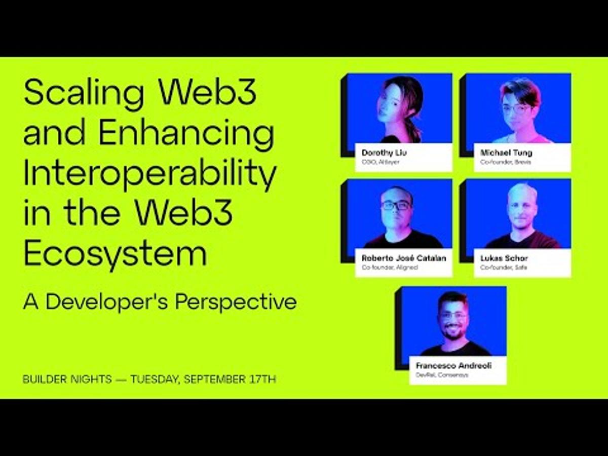 Builders Nights Singapore: Scaling Web3 and Enhancing Interoperability in the Web3 Ecosystem