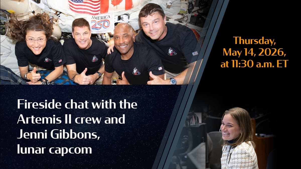 Live Q&A with the Artemis II Crew at the Canadian Space Agency