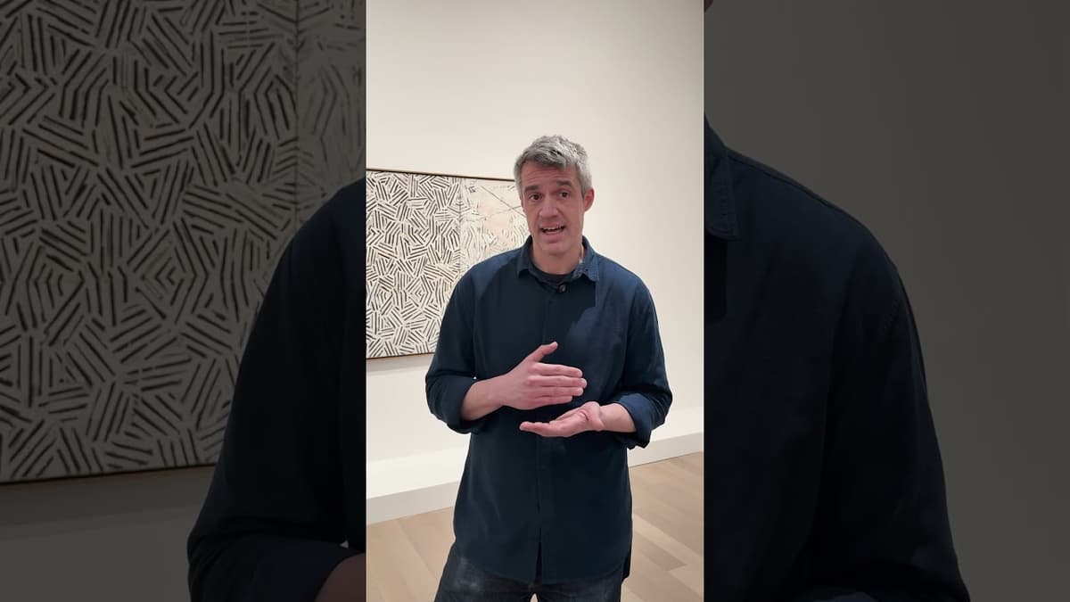 Gagosian Director Michael Cary Discusses "Jasper Johns: Between the Clock and the Bed.”