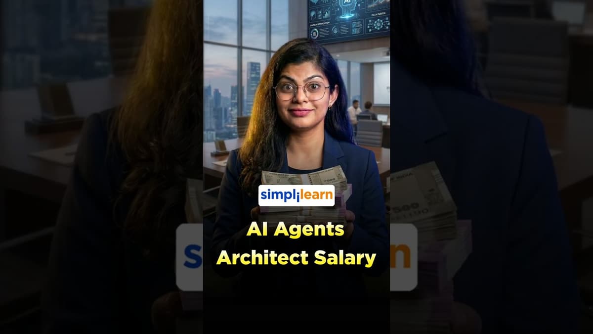 AI Agents Architect Salary 2026 | How Much Does An AI Agents Architect Earn | #Shorts | #Simplilearn
