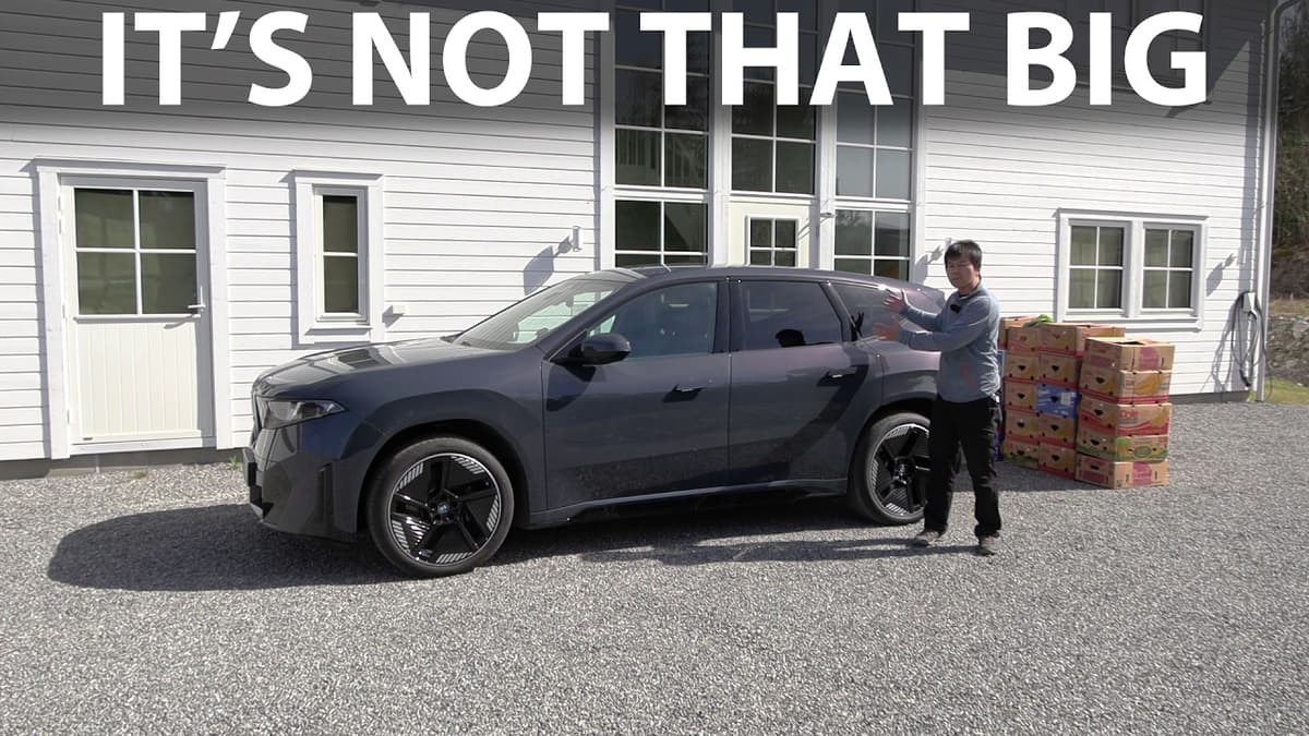 BMW iX3 50 xDrive Banana Box Test