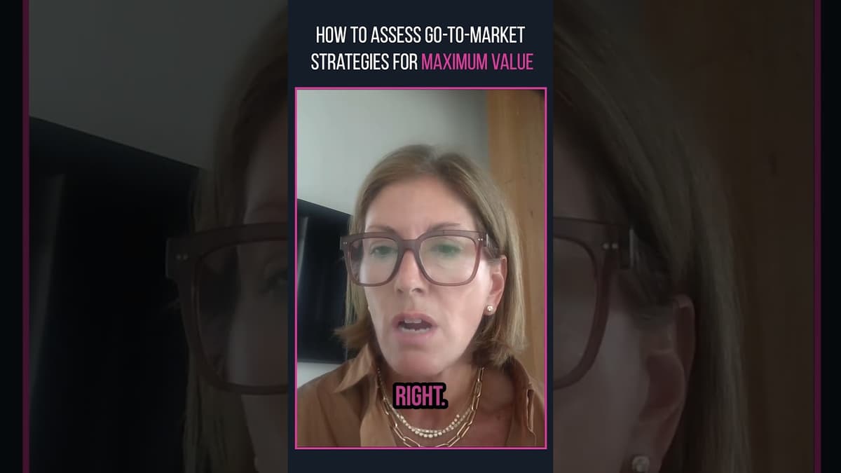 The 30 to 50 Criteria Behind GTM Evaluation