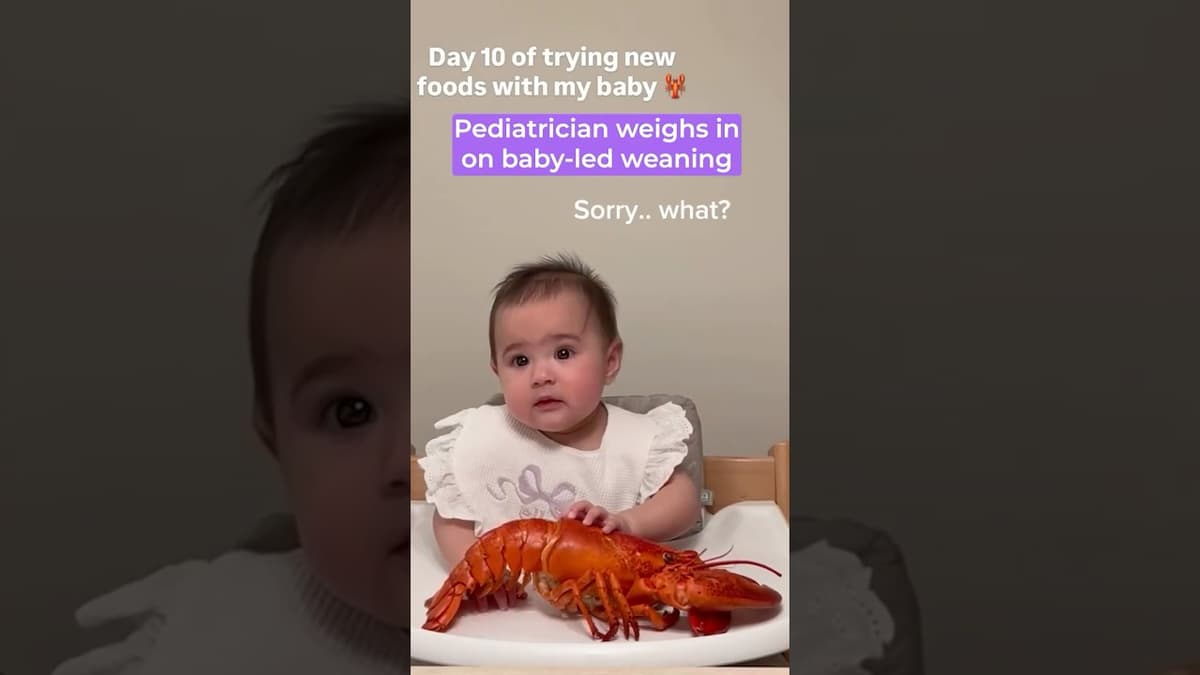 Pediatrician Weighs in on Baby-Led Weaning