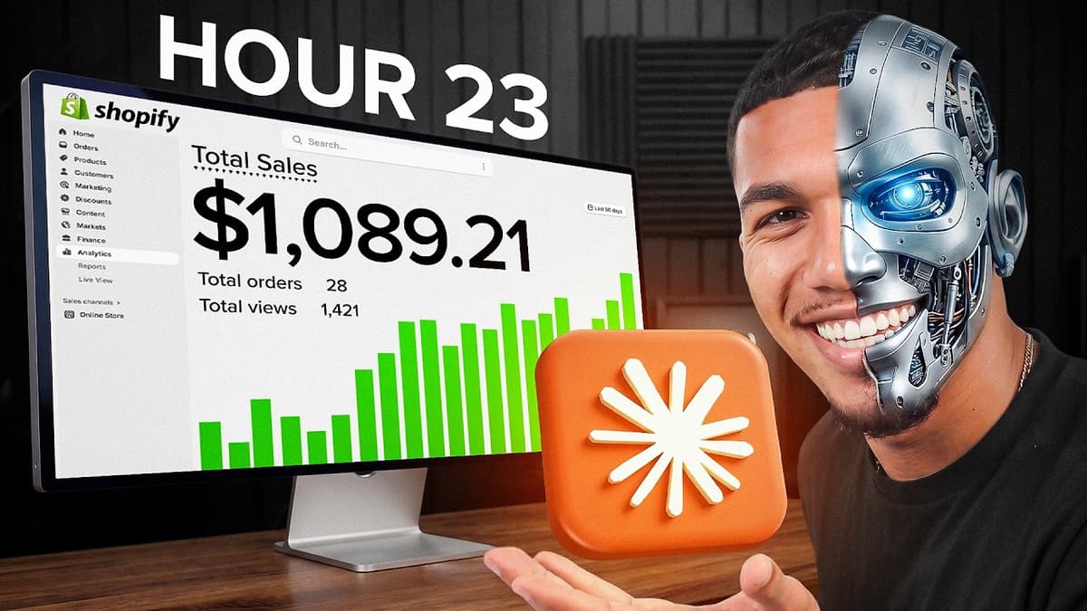 I Tried Starting a 1-Person AI Business in 24 Hours ($0 to $1,000 Challenge)
