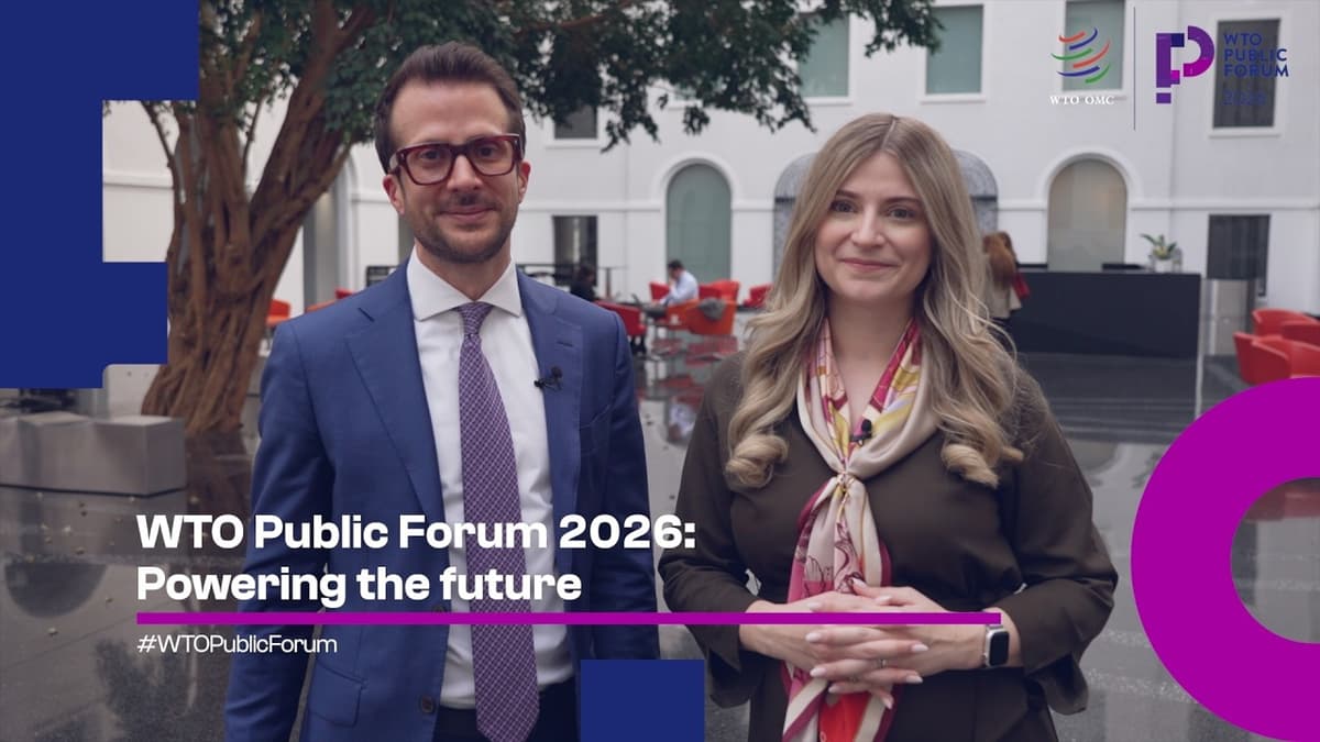 WTO Public Forum 2026: Powering the Future