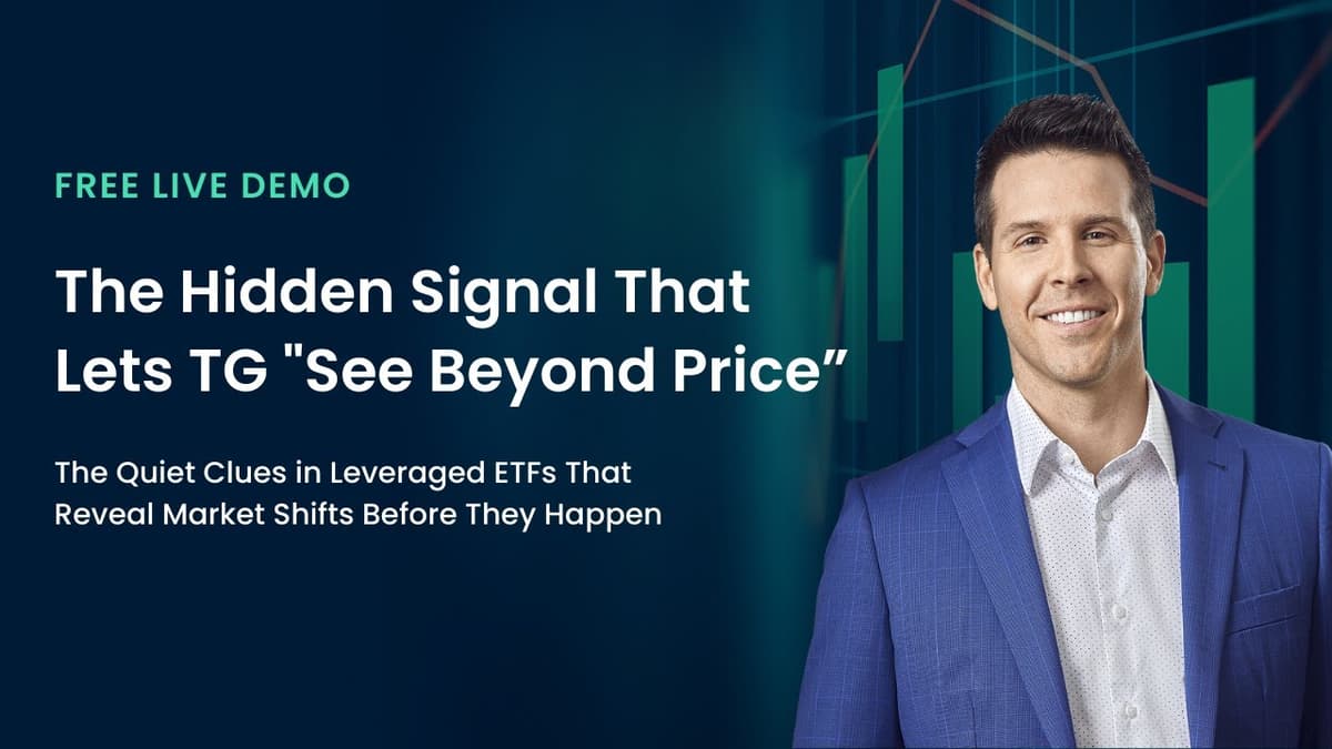 The Hidden Signal That Lets TG  Predict Major Market Turns