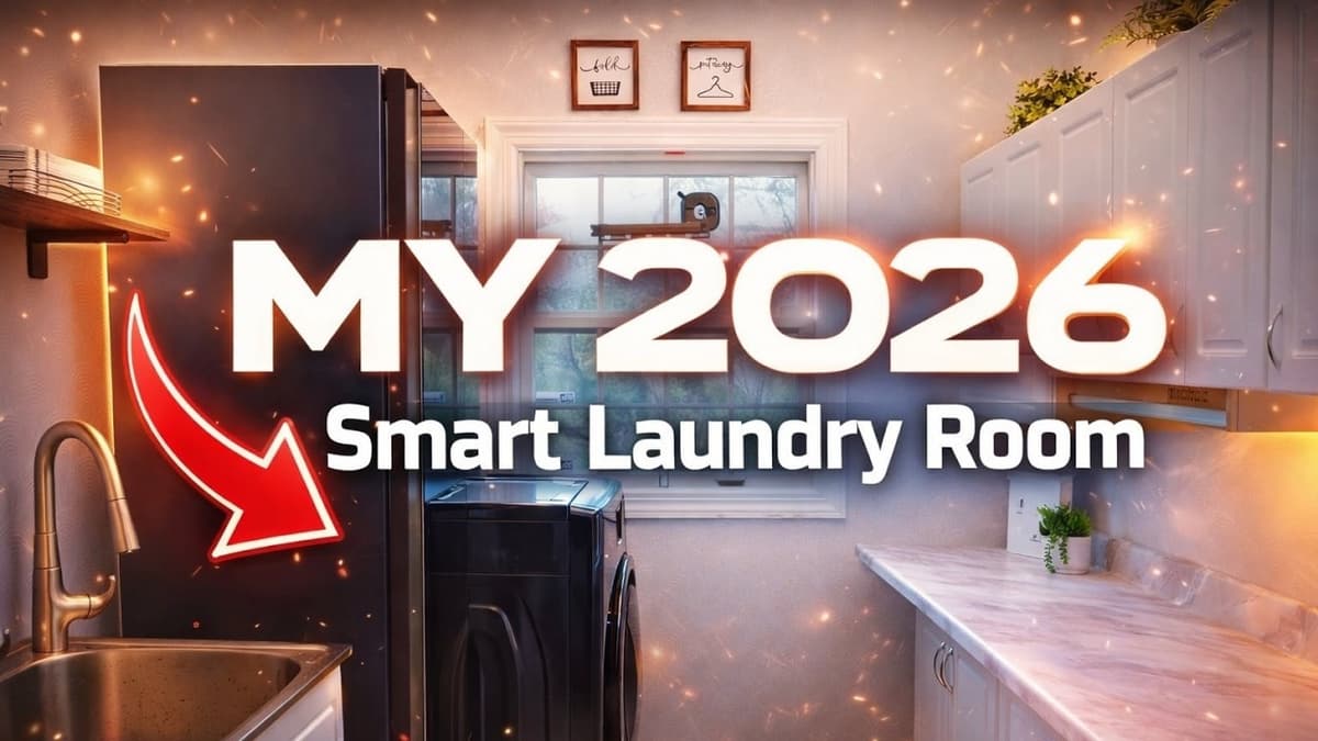 Our New Smart Laundry Room 2026!