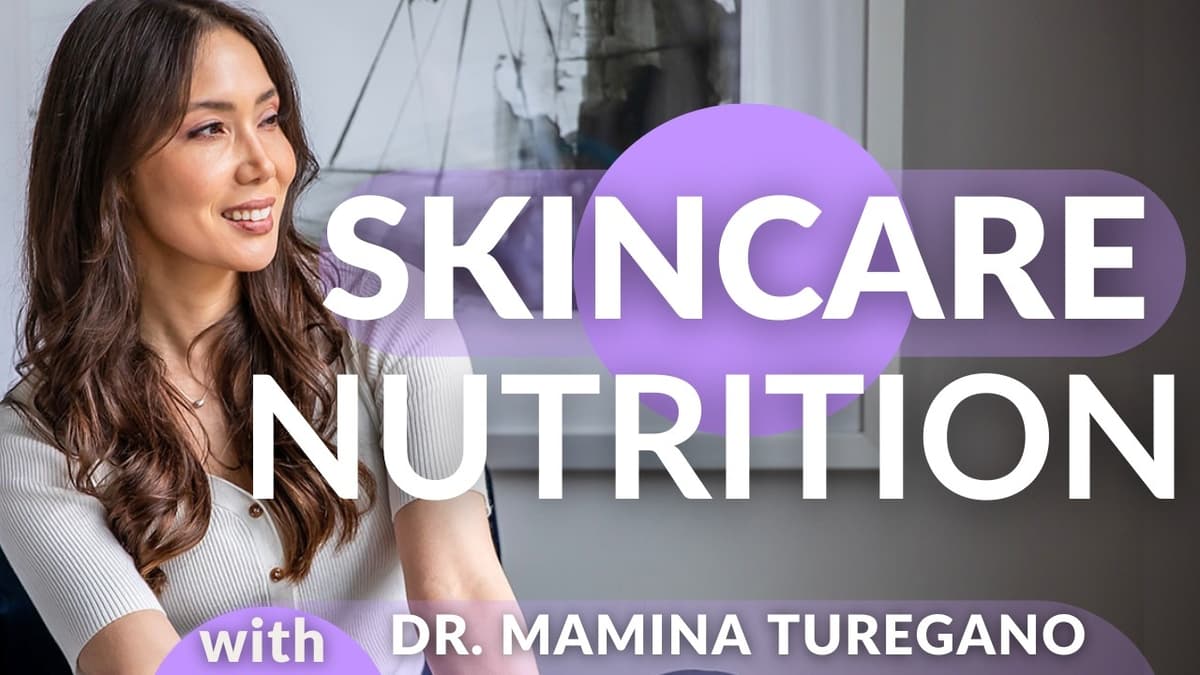 What to Eat for Better Skin: Supplements & the Fiber-Acne Connection | Dr. Mamina Turegano