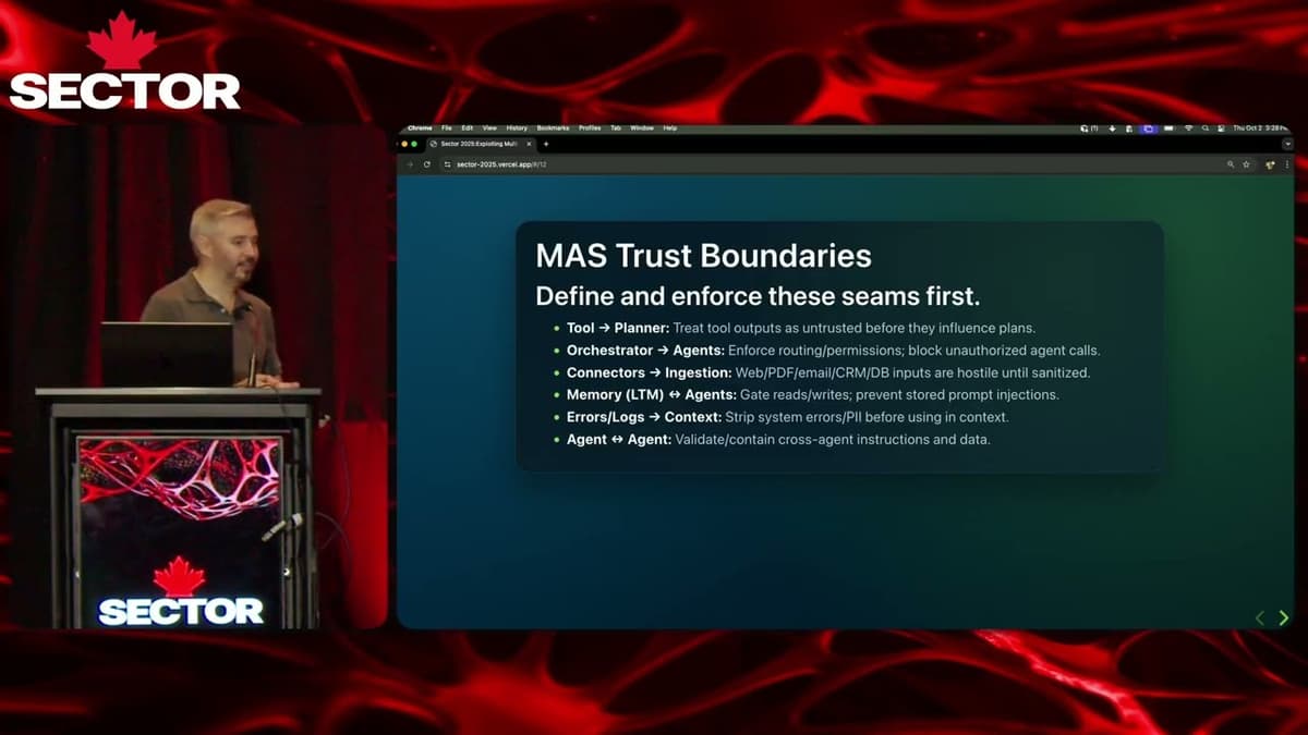 SecTor 2025 | Exploiting Multi Agent Systems