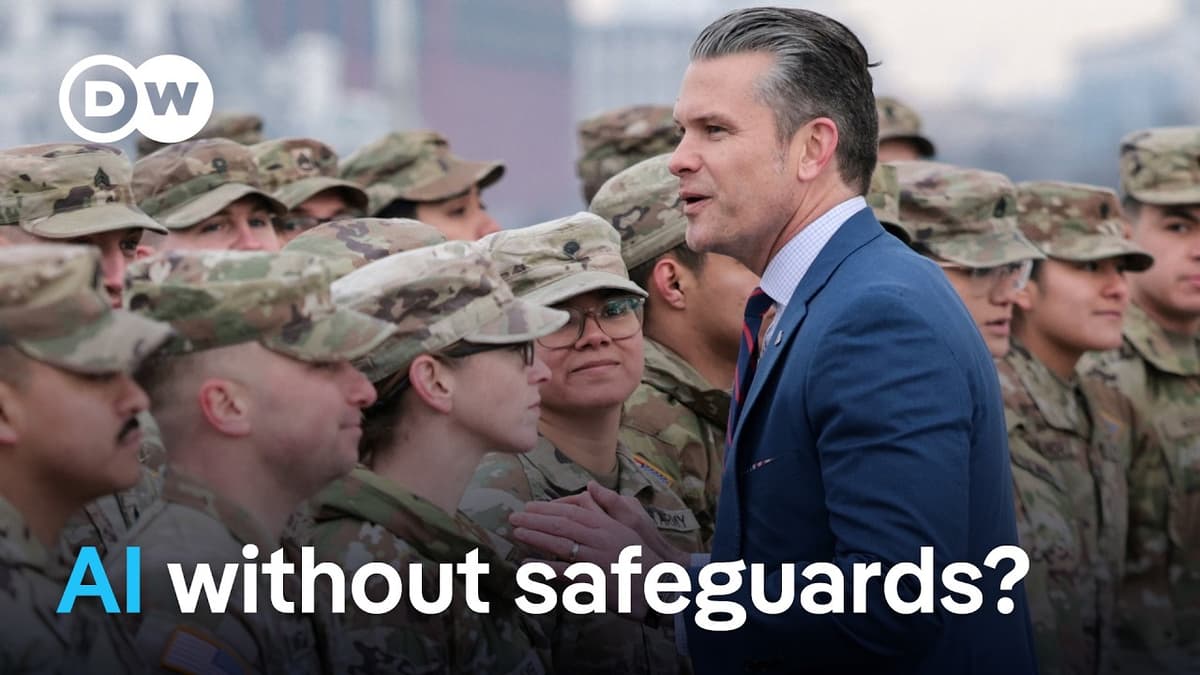 What's Behind the Anthropic-Pentagon Dispute? | DW News