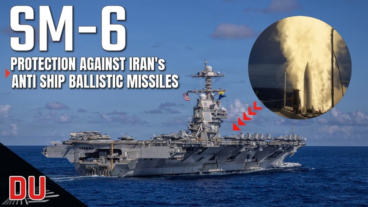 How SM-6 Nullifies Iran's High-Speed Anti-Ship Ballistic Missile Threat ?