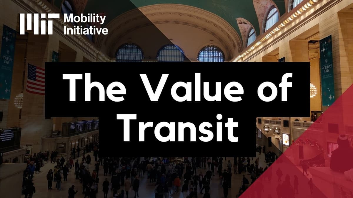 The Value of Transit