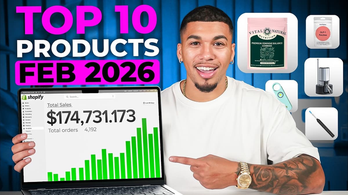 ⭐️ TOP 10 PRODUCTS TO SELL IN FEBRUARY 2026 | DROPSHIPPING SHOPIFY
