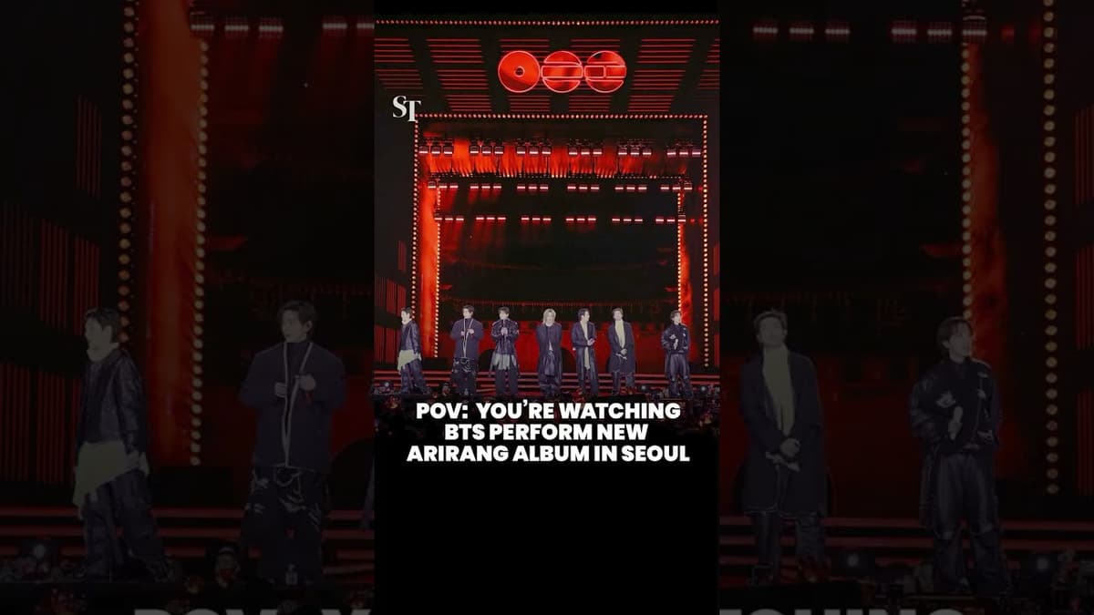 POV: You’re Watching BTS Perform New Arirang Album in Seoul