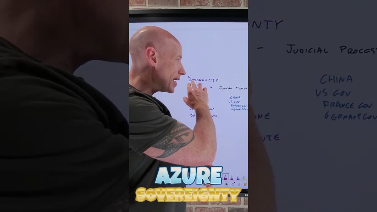 Azure Sovereignty Options Short! #azure #azurelocal