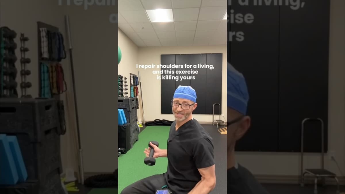 Military Press Is DANGEROUS? This Doctor Says...