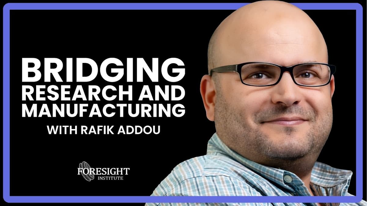 Rafik Addou | Bridging Research and Manufacturing: The Role of Surface Science Nanometrology
