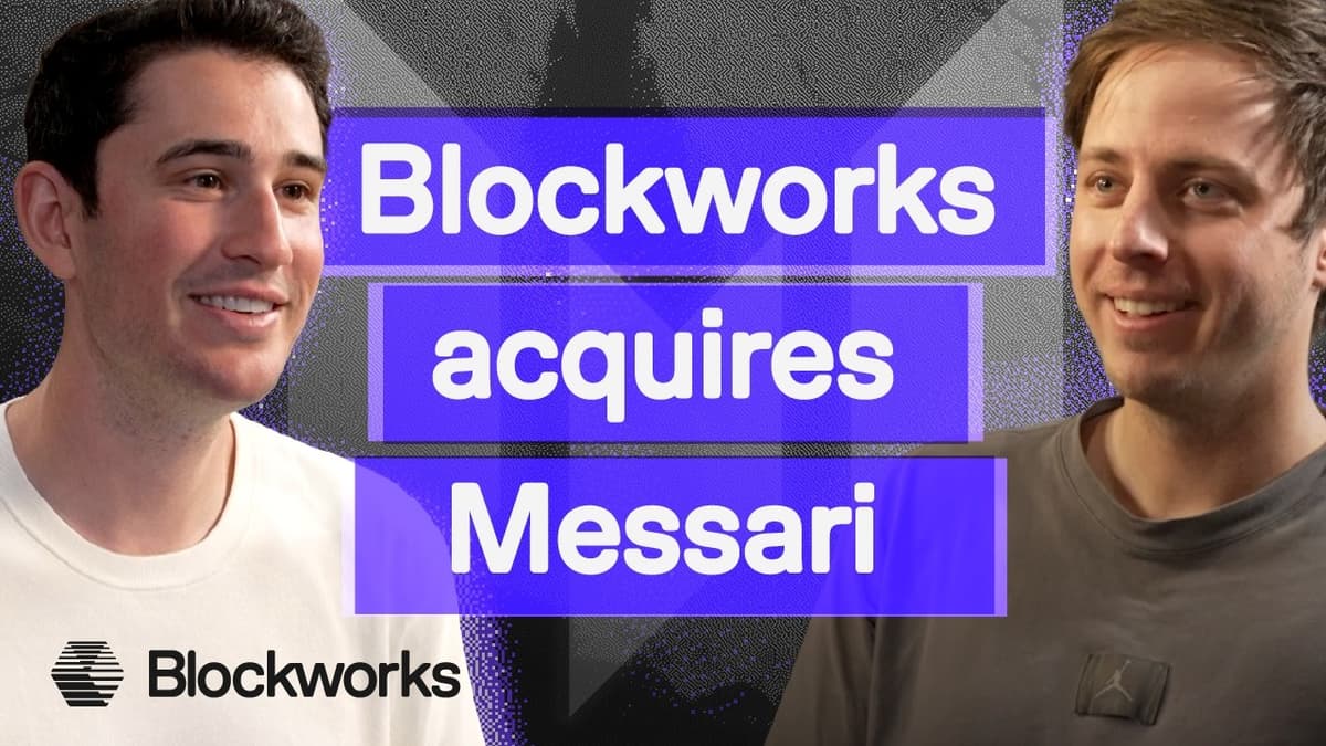 Blockworks Acquires Messari