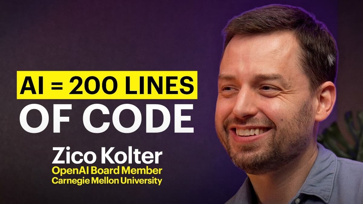 OpenAI Board Member Zico Kolter on the Real Risks of Frontier AI
