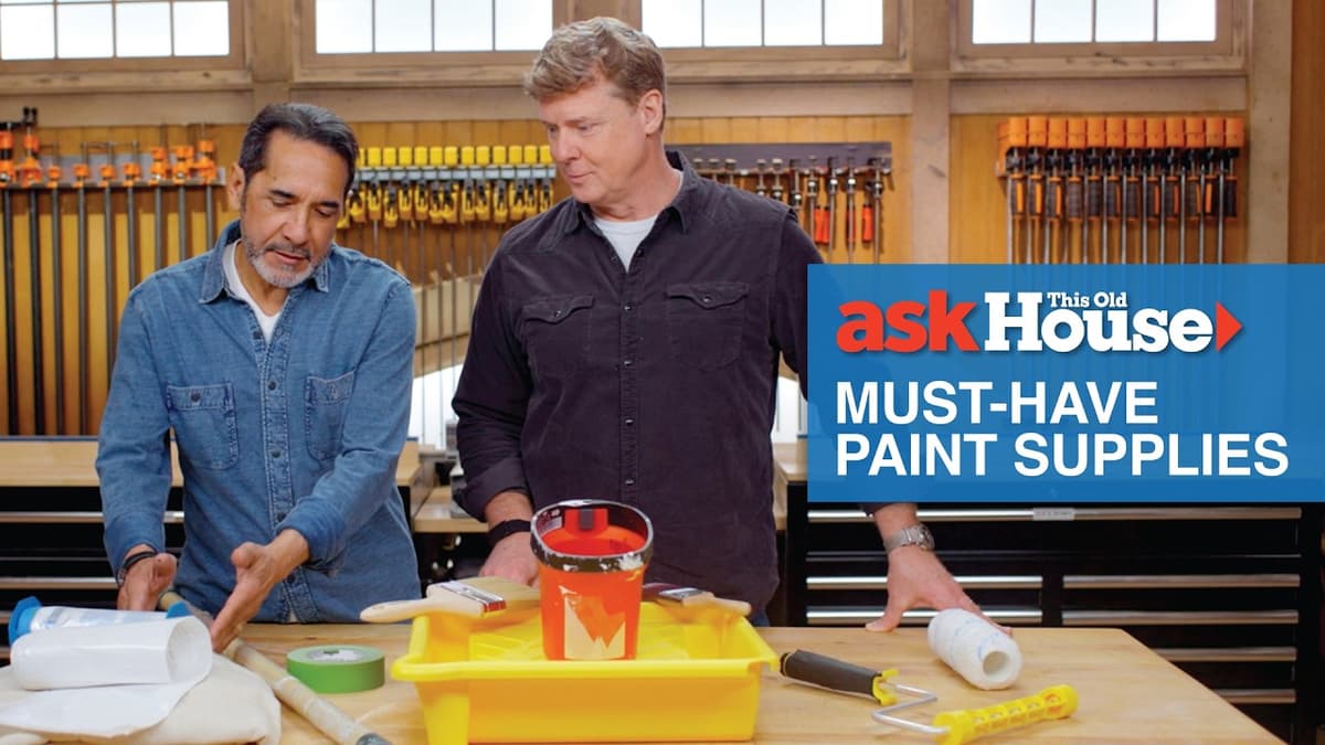 Must-Have Supplies to Paint a Room | Ask This Old House