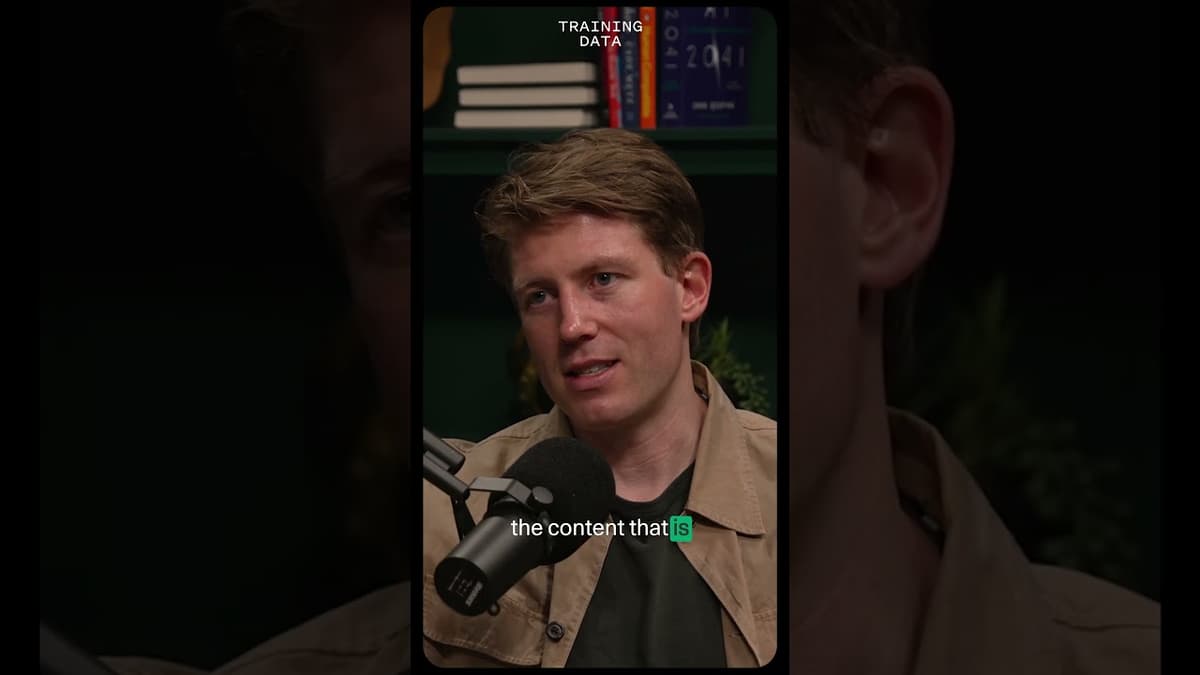 A "Dead Internet" Could Happen Within 3 Years | Profound CEO James Cadwallader  #ai #podcast