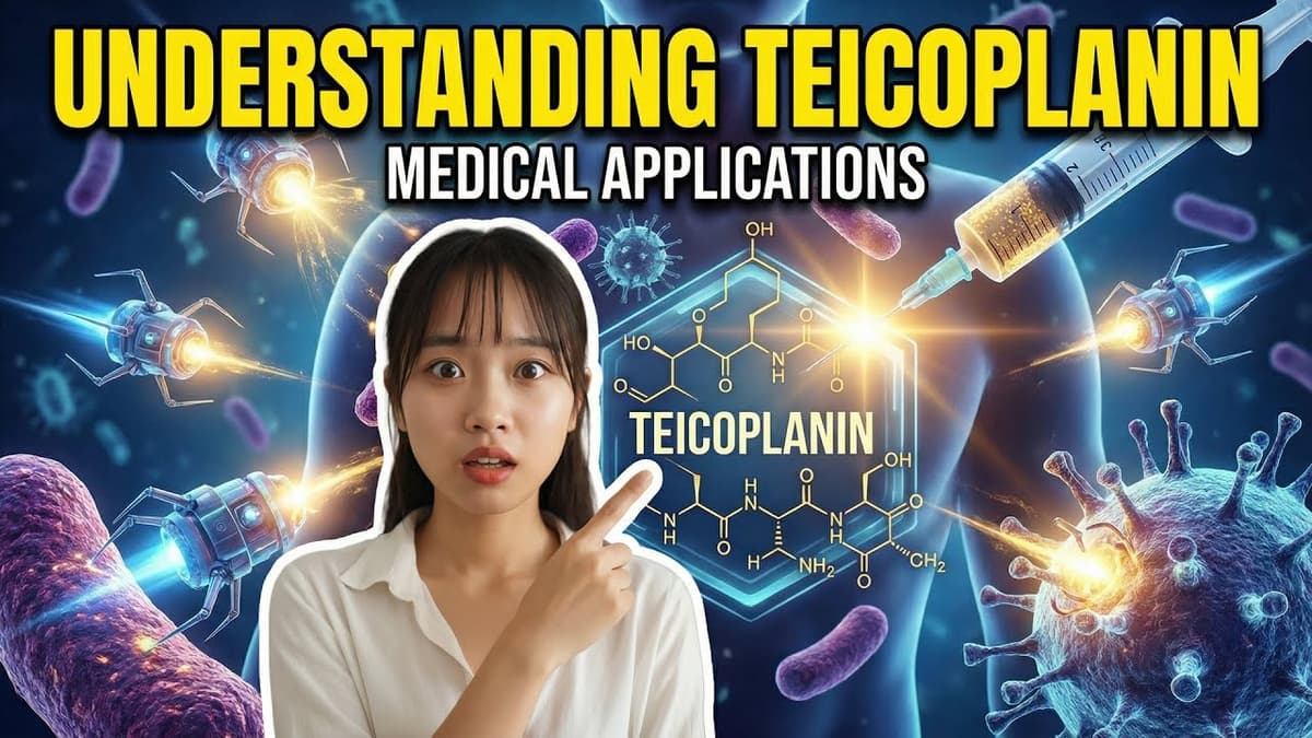 Understanding Teicoplanin and Its Medical Applications (4 Minutes)