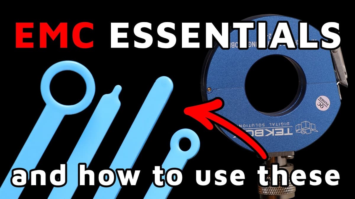 EMC Essentials Explained: Theory & Low-Cost Lab Measurements