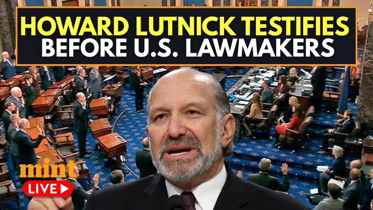 LIVE | US Commerce Secretary Howard Lutnick Testifies on President Trump's 2027 Budget Request