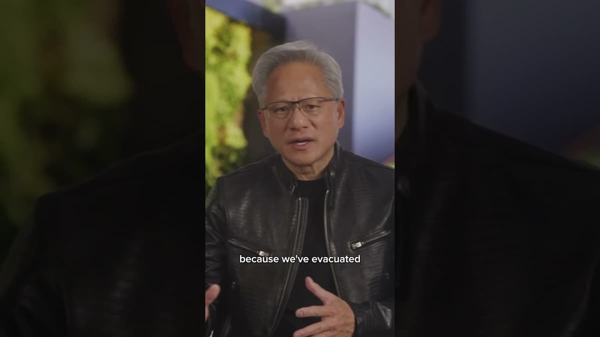 Jensen Huang on U.S.-China Relations Following His Trip with Trump