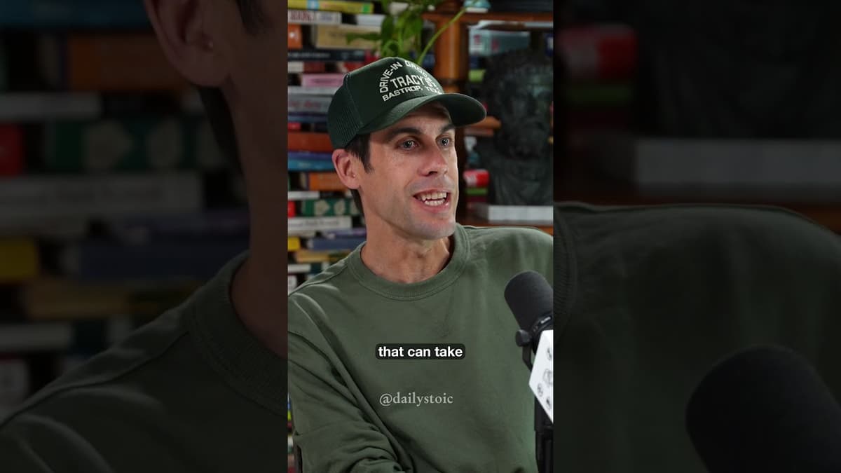 Stoicism and Sobriety | Jon Gustin & Ryan Holiday