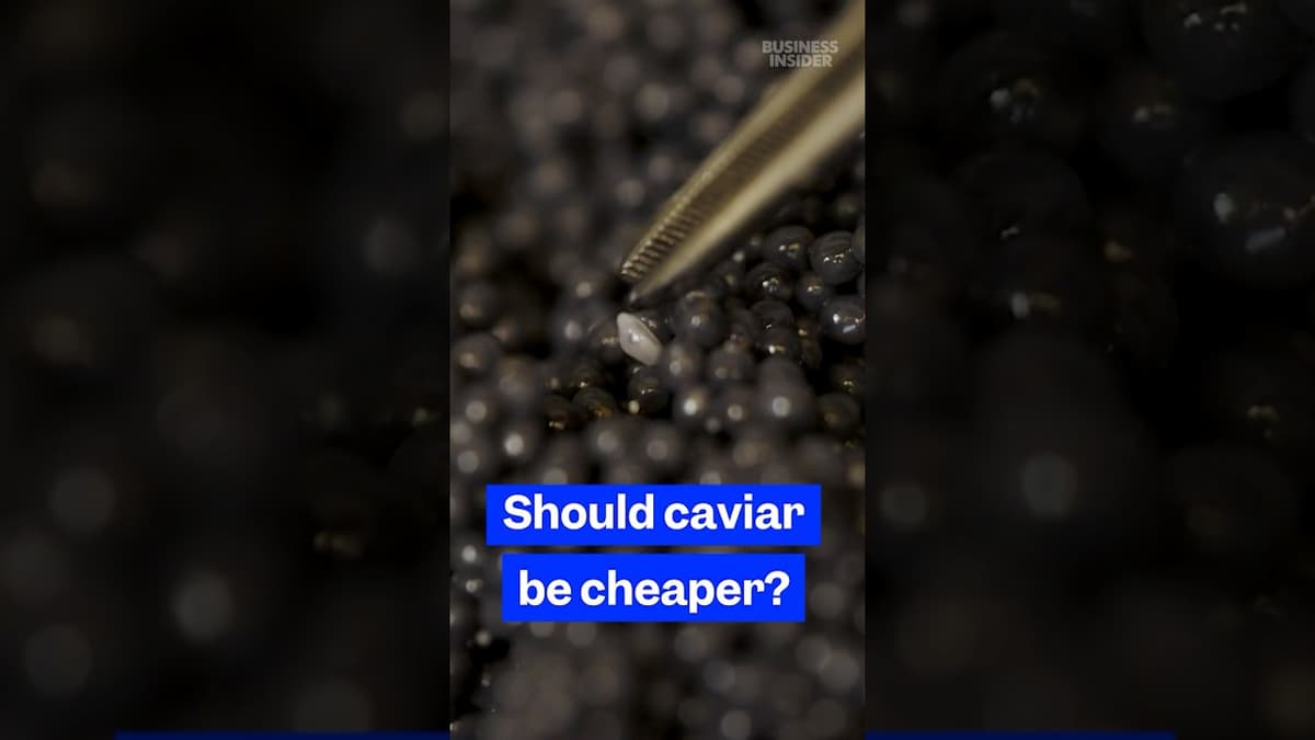 Should #caviar Still Be This #expensive in 2026? #seafood #fishing #finedining #luxury #China