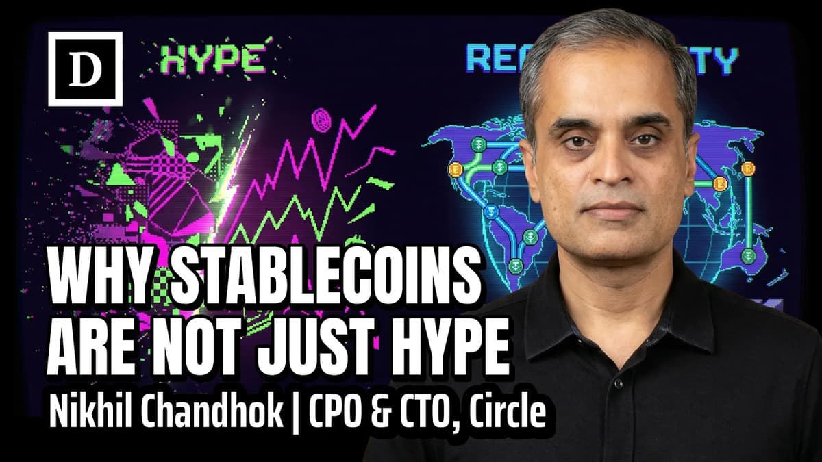 Rebuilding Global Payments with Stablecoins | Circle & USDC with Nikhil Chandhok