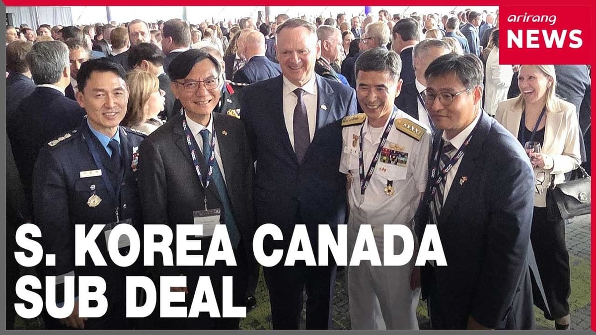 S. Korean Defense Officials Make Final Push for US$ 40 Bil. Canada Sub Deal