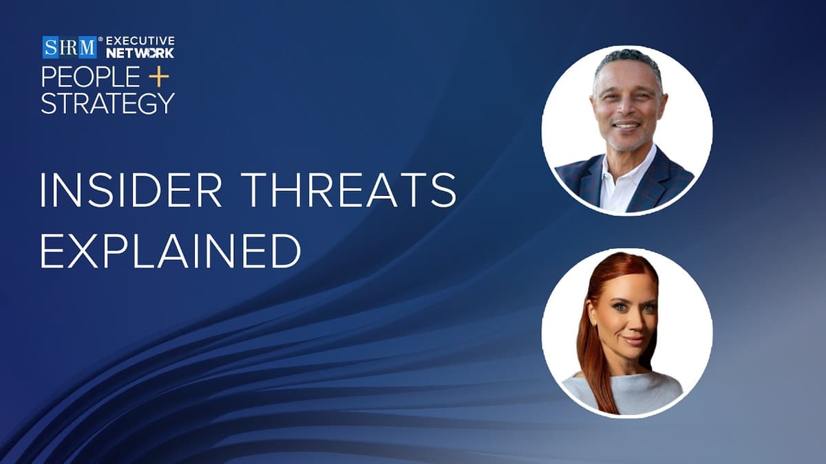A Former Spy Shares HR's Critical Role in Workplace Security