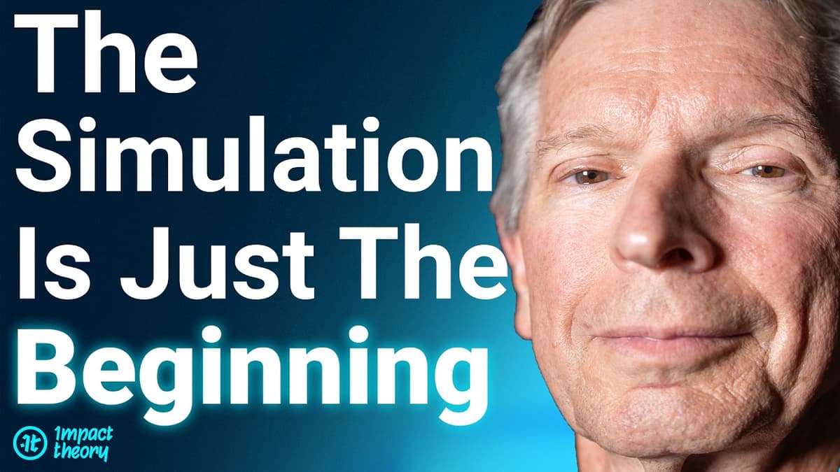 What's Outside The Simulation W/ Donald Hoffman?