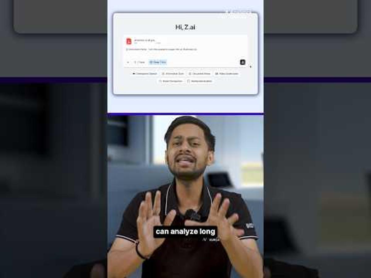 GLM-4.6V Just Dropped — A New Vision AI Monster! 🔥