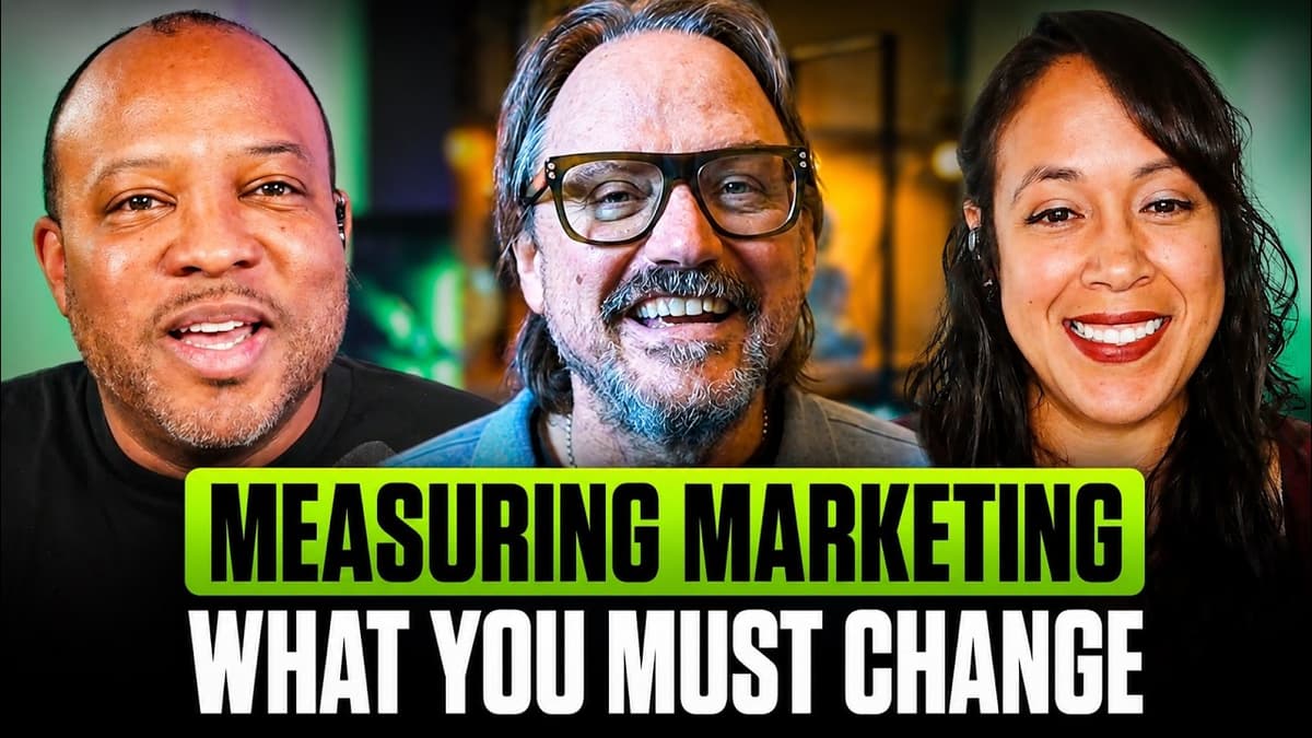 Why Performance Marketing Is Broken - Rethinking ROI in Content Strategy with Robert Rose