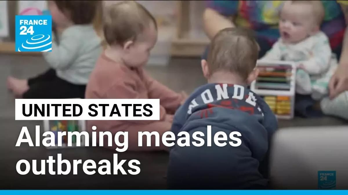 Measles Rise Across US: Dozens of States Report Alarming Outbreaks • FRANCE 24 English