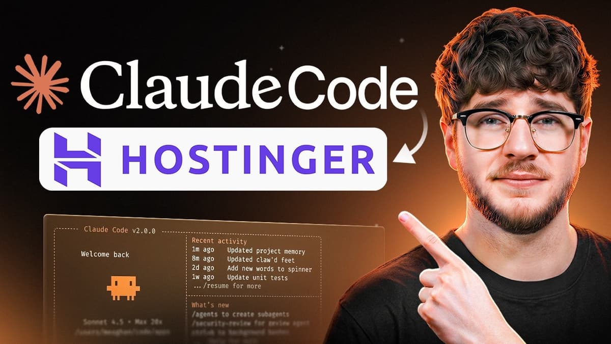 Claude Code Hostinger Tutorial: How to Install Claude Code on a Hostinger VPS