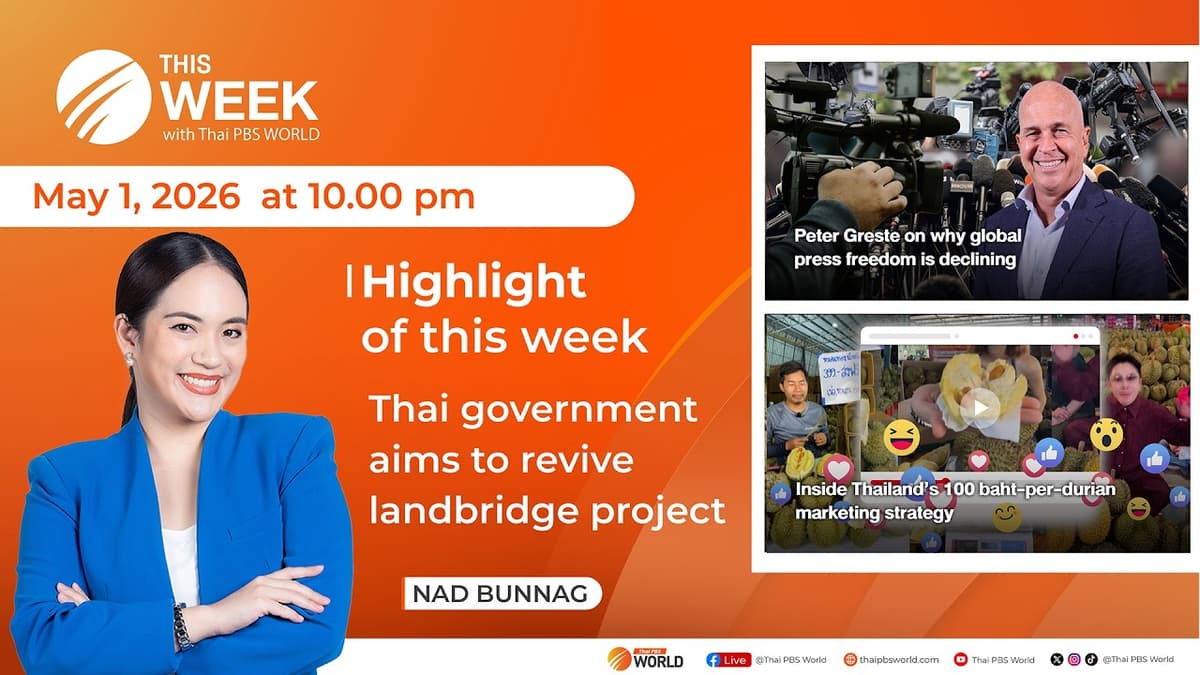 This Week with Thai PBS World 1st May 2026
