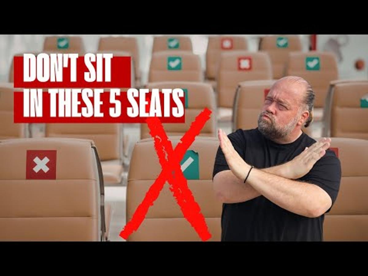 The 5 WORST Seats on a Plane