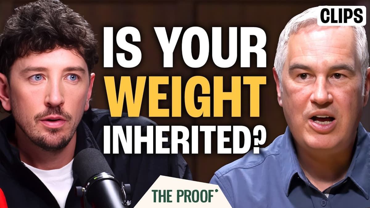 Is Obesity Genetic? What the Twin Study Data Actually Shows | Kevin Hall | EP#411