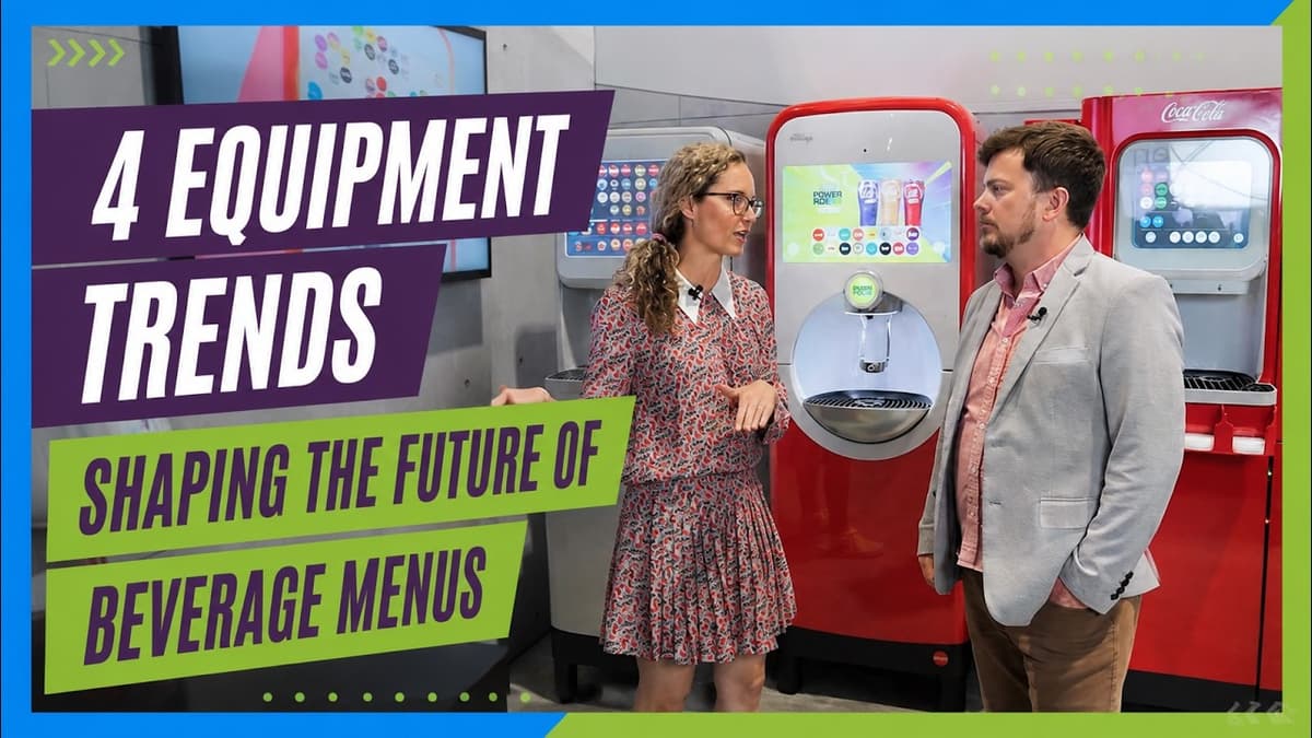 4 Equipment Trends Shaping the Future of Beverage Menus