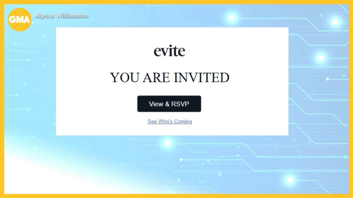 New Warning on Fake Party Invites