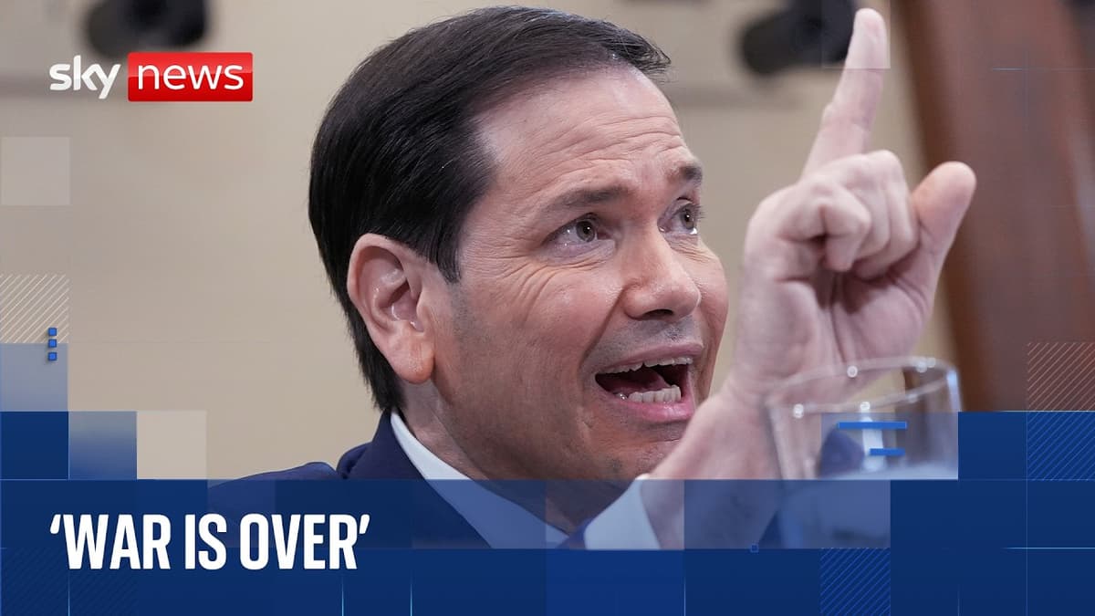 Marco Rubio Testifies at State Dept Budget Hearing