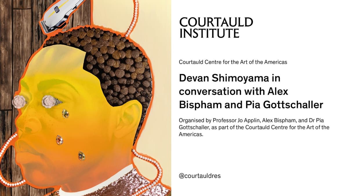 Devan Shimoyama in Conversation with Alex Bispham and Pia Gottschaller