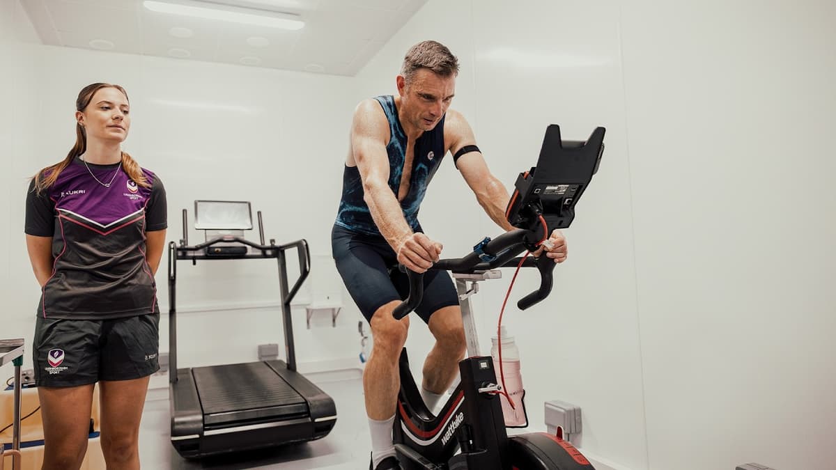 Preparing for Ironman Florida in Our Heat Chamber